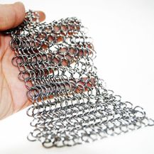 Bild für FireRocket 12,5 x 12,5cm Ringreiniger Topfreiniger Pfannenreiniger Topfreiniger Bratpfannen Edelstahl Iron Pan Edelstahl für Dutch Oven Guss Schmiedeeisen