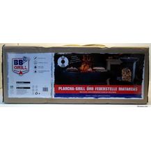 Bild für BBGRILL Plancha-Grill Matanzas Stahl Mattschwarz