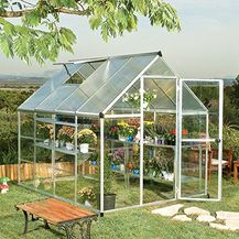 Bild für Palram Gewächshaus Hybrid 6x8 Silber