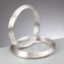 Bild für efco creative GmbH Kupferdraht versilbert 0,8 mm