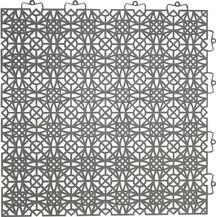 Bild für andiamo 202403 Kunststofffliese Balkonfliese Innen- und Außenbereich Wasserdurchlässig wetterfest pflegeleicht langlebig 38 x 38 cm