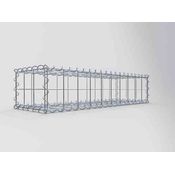 Gabiona Gabione 100 cm x 20 cm x 30 cm (L x H x T), Maschenweite 10 cm x 10 cm, Spirale