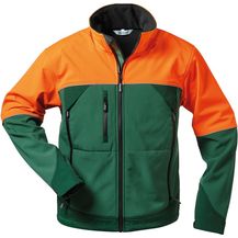 Bild für Forstjacke Sanddorn, Softshell,Gr.XL,grün/orange (Inkl. Versand)