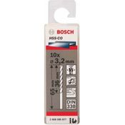 Bosch Professional Metallbohrer HSS-Cobalt (10 Stück, Ø 3,2 mm)
