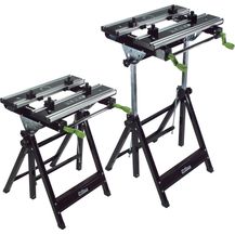 Bild für Profi Werkbank Premium klappbar höhenverstellbar Metall Werktisch Alu Spanntisch