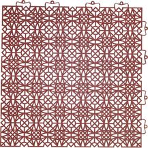 Bild für andiamo Kunststofffliese Bodenfliese Gartenfliese Terassenfliese Balkonfliese Innen- und Außenbereich Wasserdurchlässig wetterfest langlebig 38 x 38 cm