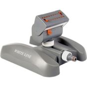 Bradas WL-Z17 Rasensprenger 366 qm, Regner, Sprinkler, Bewässerung, Impulsregner, grau, 10 10 6 cm