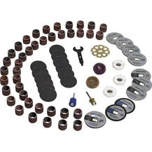 Bild für Dremel SC725 EZ SpeedClic Mehrzweck Zubehörset (70 Zubehörteile zum Schleifen, Schneiden, Schärfen, Polieren, Reinigen, Gravieren, Schnitten)