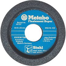 Bild für Metabo 630727000 Schleiftopf 80x25x22-65x15 A 80-M