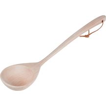 Bild für Saunakelle Holz Holzkelle Aufgußkelle Saunalöffel mit Lederband L510xB100xH50 mm