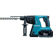 Makita DHR243ZJ Akku-Kombihammer ohne Akku 2 J-10 Locher-Meißel für Sds-Plus 18V + Makpac Koffer