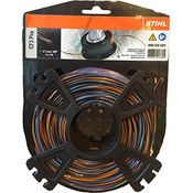 STIHL 00009304301 CF3 Pro Mähfäden kreuzförmig mit Carbonanteil, Orange