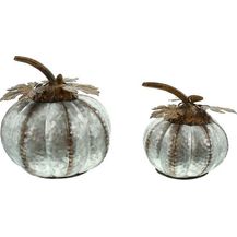 Bild für HomeLiving Dekofigur »Rostblätter«