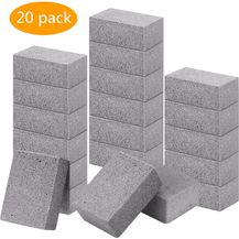 Bild für Elaziy Grillstein-Reinigungsblock Ökologische Bimssteine geruchlos Grillen Reinigungsziegel Entkalkung Grillblock zum Entfernen von Rost und Fett 20 Pack