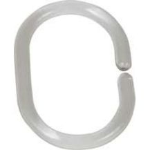 Bild für Duschvorhang-Ringe transparent