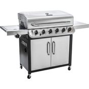 Char-Broil 640 S XL Convective Gasgrill, 6 Brenner, Edelstahl, mit Seitenbrenner, mit Grillrost