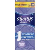 Always Dailies Slipeinlage Extra Protect Lang+ Schutz gegen Gerüche extra dünn extra lang tägliche Frische 3 von 3 Tropfen 24 Stück