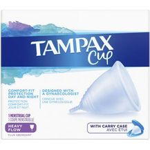 Bild für Tampax Menstrual Cup Heavy Flow Menstruationstasse für starke Tage aus 100 % medizinischem Silikon