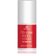 Alessandro Striplac Peel or Soak 123 Ruby Red 8 ml, Farbton: Rot