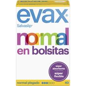 Evax Salva-Slip normal en bolsitas 40 Stück Slipeinlagen Damenhygiene