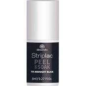 Alessandro Striplac Peel or Soak 119 Midnight Black 8 ml, Farbton: Schwarz