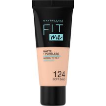 Bild für Maybelline Fit me! Matte + Poreless Make-up #124-soft sand 30 ml