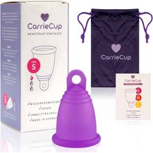 Bild für CarrieCup Menstruationstasse S lila BPA-frei