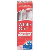 White Glo Professional Choice set Zahnpasta 100 ml + Zahnbürste 1 St. + Interdentalbürste 8 St. Unisex