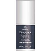 Alessandro Striplac Peel or Soak 118 New York Grey 8 ml, Farbton: Grau