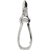 Pfeilring Nagelzange 140 mm, zum präzisen Kürzen von Finger- und Fußnägeln, rostfrei, aus vernickeltem Stahl