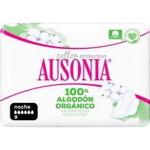 Bild für Ausonia Organic compresas noche 9 Stück Damenbinden