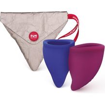 Bild für Fun Factory Menstruationstassen Größe B Grape und Ultramarine