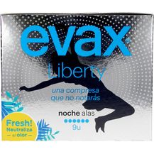 Bild für Evax Liberty compresas noche mit Flügel 9 Stück Damenbinden
