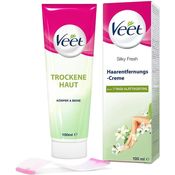 Veet Haarentfernungs-Creme trockene Haut Haarentfernungscreme 100 ml - Veet