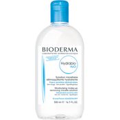Bioderma Hydrabio H2O Solution Micellaire Lotion 500 ml, für trockene und empfindliche Haut geeignet