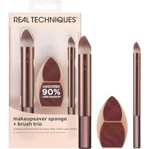 Bild für Real Techniques Makeupsaver Schwamm + Pinsel Trio
