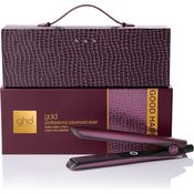 ghd Cherry Chic gold® Styler, Glätteisen mit Dual-Zone Technologie, 185 °C optimale Stylingtemperatur, luxuriöses Etui, frizzfreies Styling