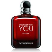 Armani Emporio Stronger With You, Extrait de Parfum für Herren, 100 ml, würziger Duft für dynamische Führungspersönlichkeiten