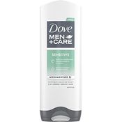 Dove Men+Care 3-in-1 Duschgel Sensitive Duschbad für Körper, Gesicht und Haar für empfindliche und trockene Haut 250 ml 1 Stück