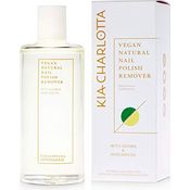 Kia-Charlotta, Natürlicher veganer Nagellackentferner, Ohne Aceton oder Alkohol, Mit ökologischem Lösungsmittel, Entfernt alle Nagellacke, 100% Vegan, Made in Germany, Nail Polish Remover, 100ml
