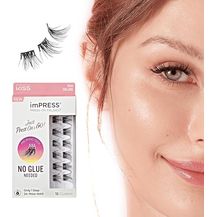 Bild für KISS imPRESS Just Press & GO ! selbstklebende Wimpern Bold Volume C 12 St.
