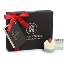 Bild für Satin Naturel Bio Badekugeln Divine Moments Geschenk-Set 6Tlg.