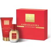 Gisada Ambassadora Woman Set Eau de Parfum (EdP) 50 ml + Duschgel 100 ml