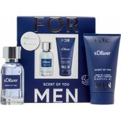 s.Oliver Scent of You for Men Set Eau de Toilette (EdT) 30 ml + Duschgel 75 ml