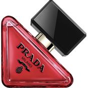 Prada Paradoxe Radical Essence, nachfüllbares Damenparfum 30 ml, blumig-gourmander Duft in dreieckigem tiefrosa Flakon