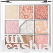 Unleashia Glitterpedia Eye Palette, Lidschattenpalette Farbton No.1 All Of Glitter, 6.2 g mit intensiver Pigmentierung und Glitzereffekt