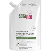 Sebamed seifenfreie Waschemulsion Nachfüllbeutel 400 ml, milde Reinigung für empfindliche Haut, pH-Wert 5,5, umweltfreundlich, dermatologisch getestet