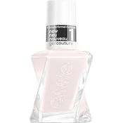 essie langanhaltender Nagellack mit glänzendem Finish, Maniküre ohne UV-Licht, Gel Couture, Farbe: Nr. 138 pre-show jitters, Weiß, 1 x 13,5 ml