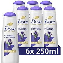 Bild für Dove Ultra Care Shampoo Lavendel & Volumen Haarpflege für feines Haar Shampoo verleiht lebendiges Volumen & Fülle 250ml 6 Stück