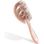 Ninabella Bio Haarbürste für Damen, Männer & Kinder - Entwirrbürste Ohne Ziepen für Locken, Lange Haare & Nasses Haar - Nachhaltige Detangler Bürste aus Recyceltem Material